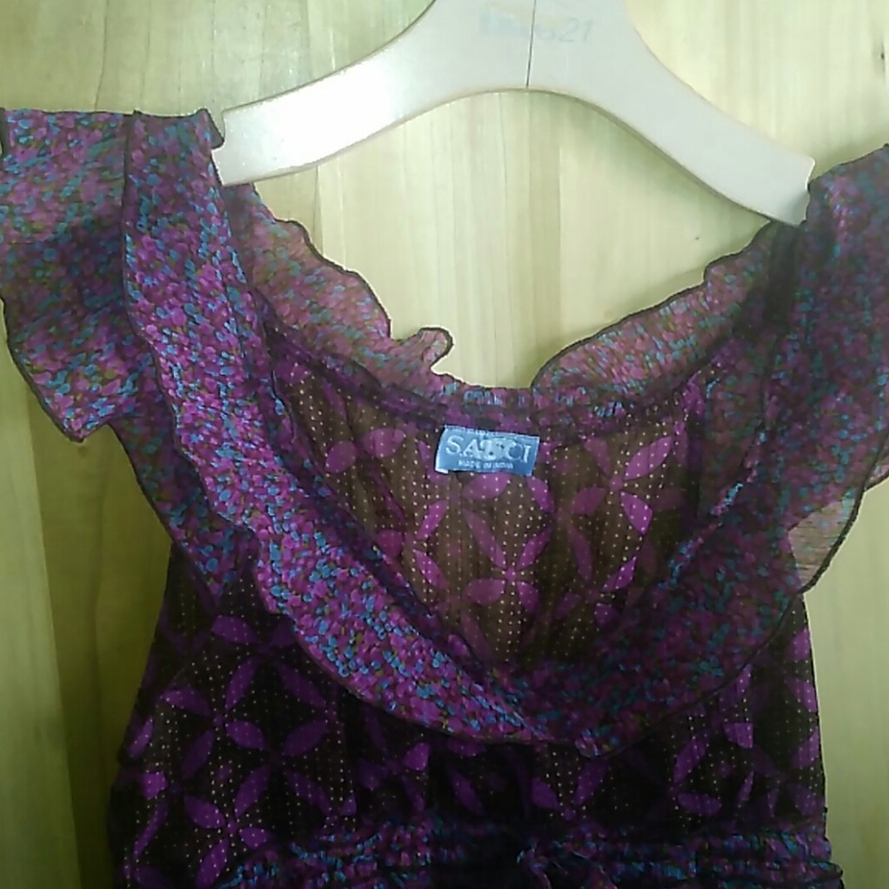 See-through blouse